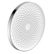 LA ROCHELLE hoofddouche, chroom-wit antikalk nozzles transparant hoofddouche: Ø ca. 26 cm kogelgewricht ½" (Ø ca. 1,9 cm) aansluiting garantie: 5 jaar