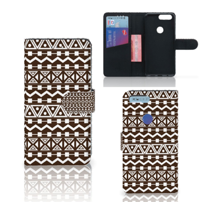 OnePlus 5T Telefoon Hoesje Aztec Brown OnePlus 5T Telefoon Hoesje Aztec Brown