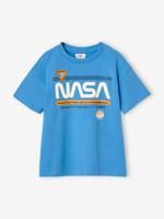 NASA® T-shirt Azur voor jongens azuurblauw - thumbnail