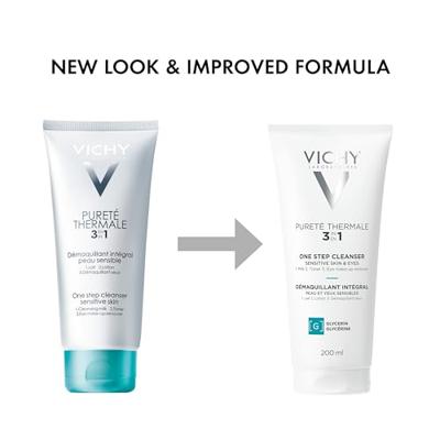 Vichy Pureté Thermale 3in1 One Step Cleanser Sensitive Skin & Eyes - thumbnail