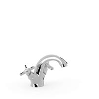 Wastafelmengkraan Tres Clasic Laag 2 Grepen Chroom Tres - thumbnail