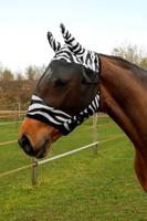 Vliegenmasker Zebra Pony - thumbnail