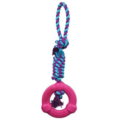 Kauwspeelgoed voor honden Trixie Polyester Katoen Ø 12 × 41 CM - thumbnail