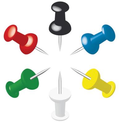 Alco AL-660-26 Pushpins Doosje A 20 Stuks