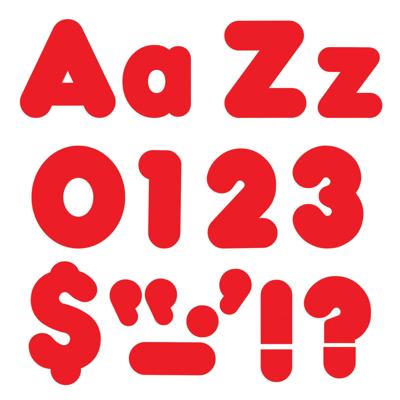 Trend Ready Letters Letter & Nummer, Rood