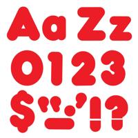 Trend Ready Letters Letter & Nummer, Rood - thumbnail