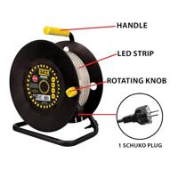 LED-strips Stak 300 W LED Licht 4000 K Zwart Transparant - thumbnail