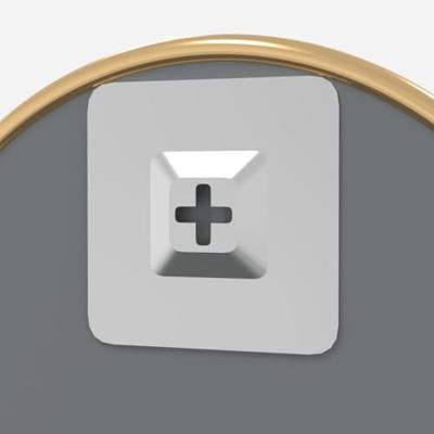 VidaXL Wandspiegel rond ø20 cm goudkleurig VidaXL Wandspiegel rond ø20 cm goudkleurig