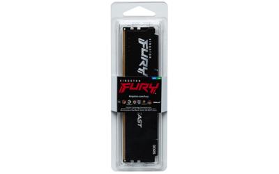 Kingston FURY Beast Werkgeheugenmodule voor PC DDR5 8 GB 1 x 8 GB Non-ECC 6000 MHz 288-pins DIMM CL36 KF560C36BBE-8 Kingston FURY Beast Werkgeheugenmodule voor PC DDR5 8 GB 1 x 8 GB Non-ECC 6000 MHz 288-pins DIMM CL36 KF560C36BBE-8