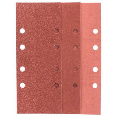 Bosch Accessories 2607019499 Oscillerend schuurpapierset Geperforeerd Korrelgrootte (num) 60, 80, 120, 240 (l x b) 230 mm x 93 mm 1 set(s) Bosch Accessories 2607019499 Oscillerend schuurpapierset Geperforeerd Korrelgrootte (num) 60, 80, 120, 240 (l x b) 230 mm x 93 mm 1 set(s)