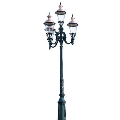 KS Verlichting BuitenlantaarnToronto 4-lichts - zwart - 408