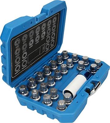 Brilliant Tools BT691260 Velgenslot-assortiment voor VW, 23-delig Brilliant Tools BT691260 Velgenslot-assortiment voor VW, 23-delig