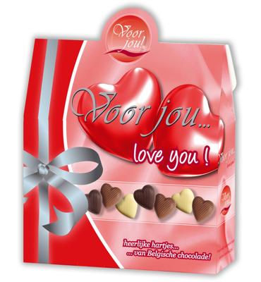 Cadeaudoosje love you 100 Gram