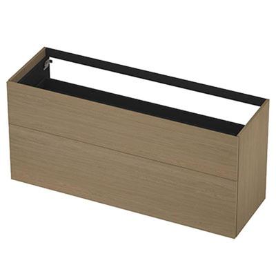 INK - Onderkast 2 Laden Push To Open Decor - 1400x450x650 Mm - Olijf Eiken