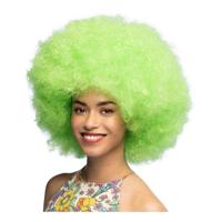 Pruik Sugar Neongroen - thumbnail