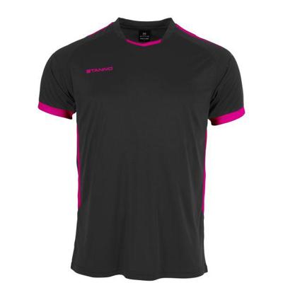 Stanno 410008 First Shirt - Black-Pink - M Stanno 410008 First Shirt - Black-Pink - M