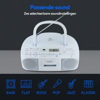 CD K7 Radio - MEDION - FM - 2x3W RMS - Blauw - thumbnail