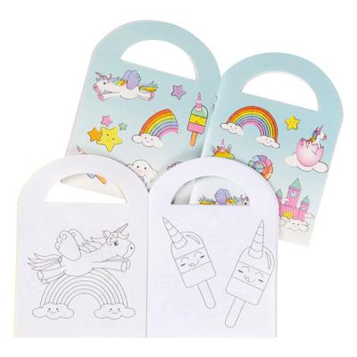 Duckiez Kleurboekje met stickers eenhoorn