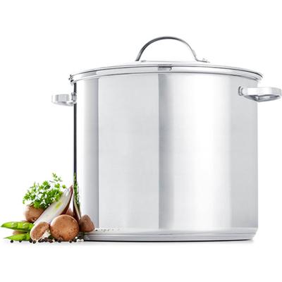 Soeppan met glasdeksel 14L inductie