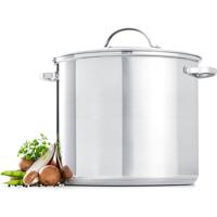 Soeppan met glasdeksel 14L inductie - thumbnail