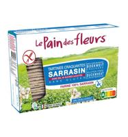 Pain Des Fleurs Boekweitcrackers zonder zout bio 300 Gram - thumbnail