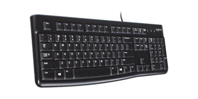 Toetsenbord Logitech K120 Zwart Qwerty Spaans Qwerty UK