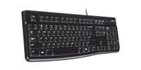 Toetsenbord Logitech K120 Zwart Qwerty Spaans Qwerty UK - thumbnail