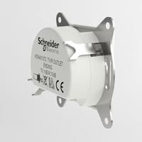 Schneider Electric EPH3300721D TV- en radio-eindcontactdoos Asfora Wit (RAL 9003) 1 stuk(s) - thumbnail