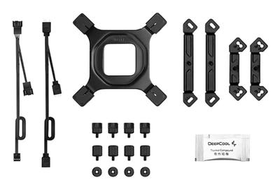 DeepCool AG620 BK ARGB V2 Chipset, Moederbord Luchtkoeler 12 cm Zwart 1 stuk(s) - thumbnail