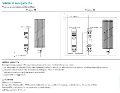 Finder 7H.51.0.230.0050 Verwarming 110 - 230 V 50 W (l x b x h) 125 x 41 x 41 mm 1 stuk(s)