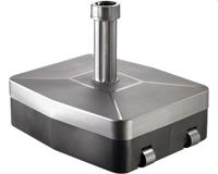 Parasolvoet vulbaar tot 45 kg antraciet - thumbnail