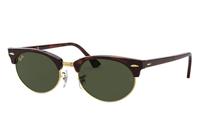 Ray-Ban CLUBMASTER OVAL LEGEND GOLD zonnebril Ovaal - thumbnail
