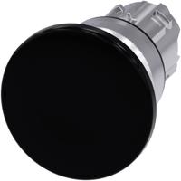 Siemens 3SU10501BD100AA0 3SU1050-1BD10-0AA0 Paddestoelschakelaar Metalen frontring, Hoogglans Zwart 1 stuk(s) - thumbnail