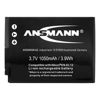 Ansmann EN-EL12 Camera-accu Vervangt originele accu EN-EL12 3.7 V 1050 mAh - thumbnail