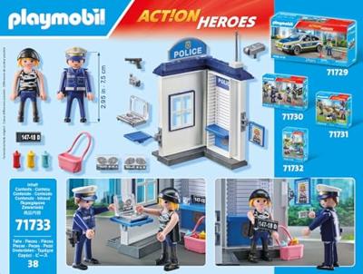 PLAYMOBIL 71733 Politieverhoorkamer - thumbnail