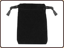 Pendelbuidel Fluweel Zwart