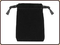 Pendelbuidel Fluweel Zwart - thumbnail