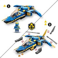 Lego Ninjago 71784 Jays Bliksemstraaljager EVO - thumbnail
