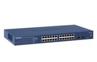 NETGEAR ProSAFE Smart Switch - GS724T - 24 Gigabit Ethernet poorten - thumbnail
