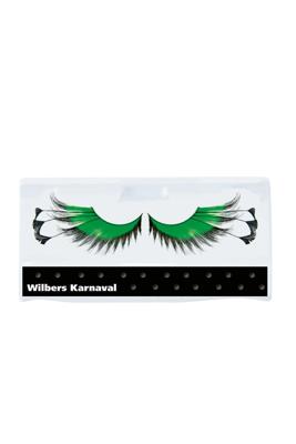 Veren wimpers groen