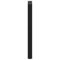 Bartafelpoten 2 st U-vormig 40x(100-101) cm staal zwart - thumbnail