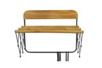 Kapstok uittrekbaar zwart metaal 62,5x57x28,5cm - thumbnail