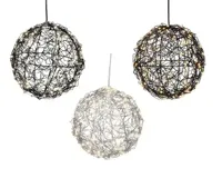 Lumineo micro led bal 15cm-60l warm wit - assortiment - thumbnail