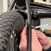 Abus frame ringslot 6950m r xplus. security level 9. met grote wiel opening - thumbnail