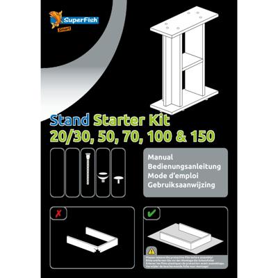 Meubel Start 50 Wit aquaria Superfish - Superfish
