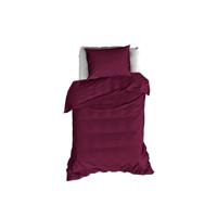 De Witte Lietaer De Witte Lietear dekbedovertrek Olivia Beet Red 140x200/220 - thumbnail