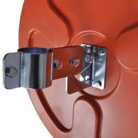 VidaXL Verkeersspiegel voor buiten 45 cm pc-kunststof oranje - thumbnail