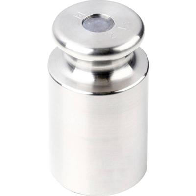 Kern 35712 Testgewicht 357-12, OIML-klasse M2, nominale waarde 2 kg, knop, roestvrij staal fijngedraaid (OIML)