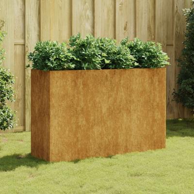 Plantenbak verhoogd 120x40x80 cm cortenstaal Plantenbak verhoogd 120x40x80 cm cortenstaal