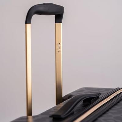 Grote panterprint koffer zwart - 76 cm - 95 liter - MŌSZ Lauren